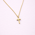 Essential Cross Necklace - Gold