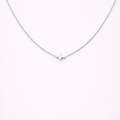 Grace Cross Necklace - Silver