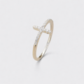 Eterna Cross Ring - Silver