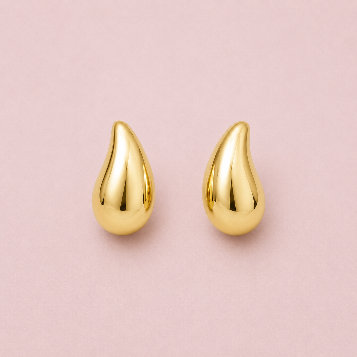 Waterdrop Earrings - Gold